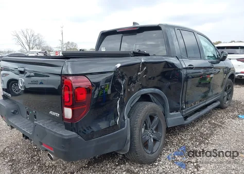 2021 Honda Ridgeline Black Edition из США, поврежденный, VIN 5FPYK3F89MB016093